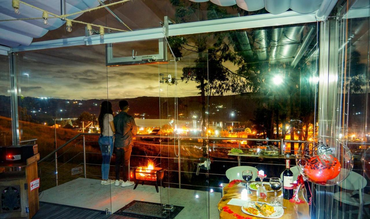 Glamping Cristal Hotel Guatavita Exterior photo